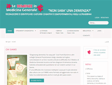 Tablet Screenshot of demenzemedicinagenerale.net